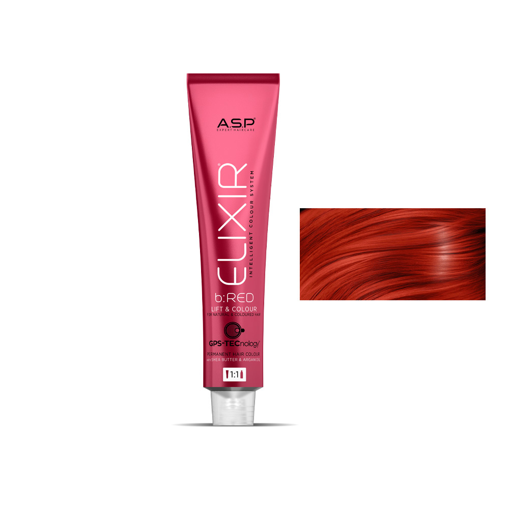ASP ELIXIR COLOUR b : RED 100ml Red-Copper