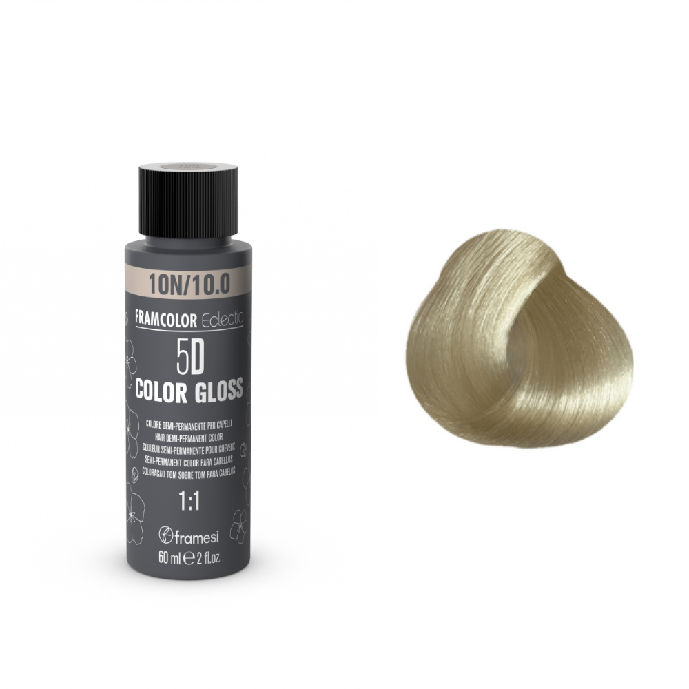 FRAMCOLOR ECLECTIC 5D COLOR GLOSS 10N/10.0 ML.60