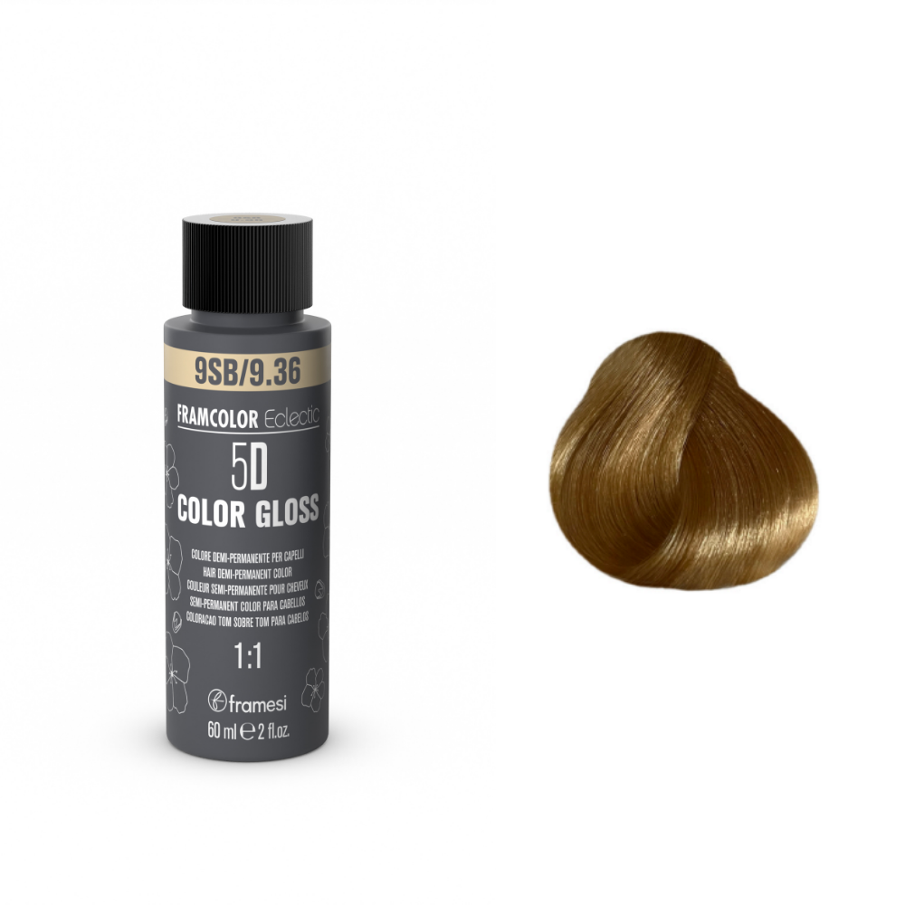 FRAMCOLOR ECLECTIC 5D COLOR GLOSS 9SB/9.36 ML.60