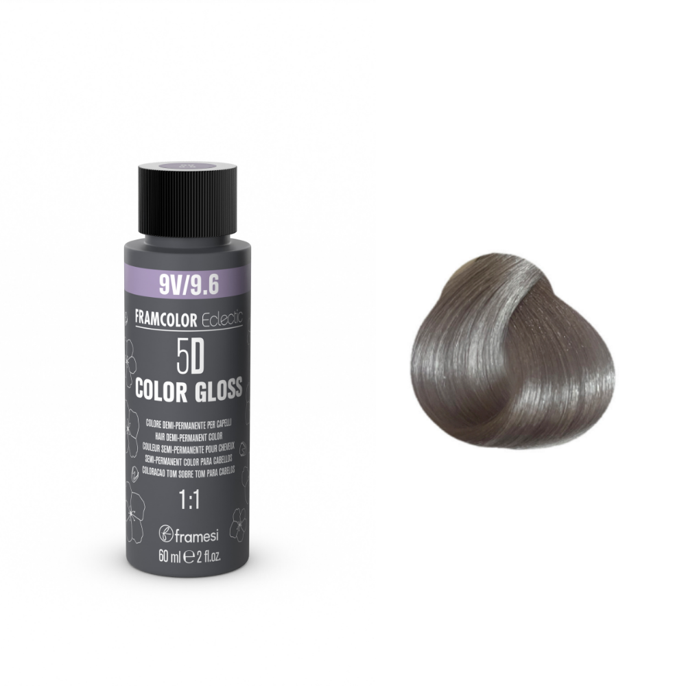FRAMCOLOR ECLECTIC 5D COLOR GLOSS 9V/9.6 ML.60