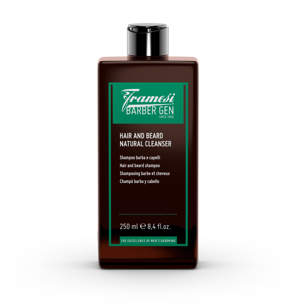 FRAMESI BARBER GEN HAIR AND BEARD FRAMESI BARBER GEN NATURAL CLEANSER 250 ML