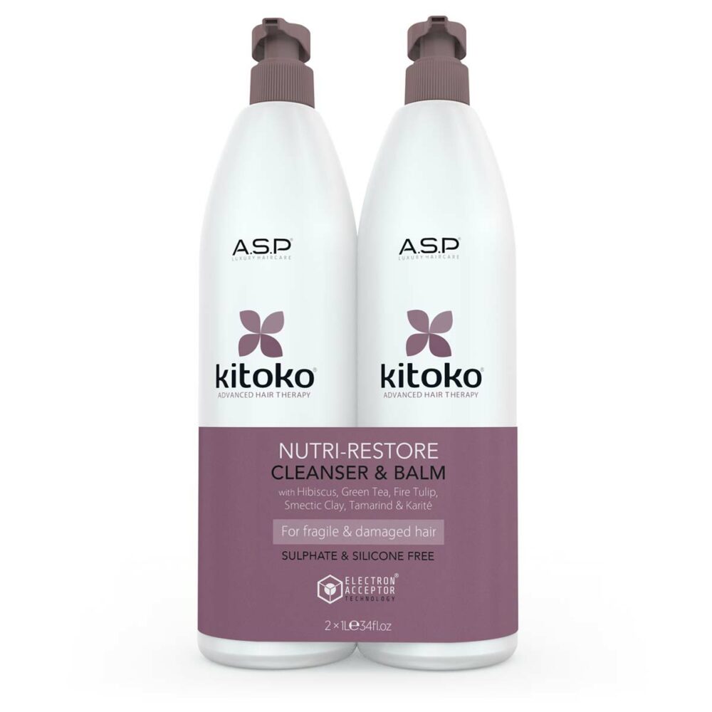 Nutri Restore Cleanser & Balm Litre Duo